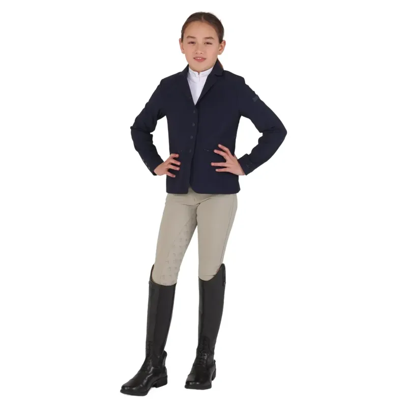 Aubrion Optima-GX Young Rider Show Coat - Navy-1