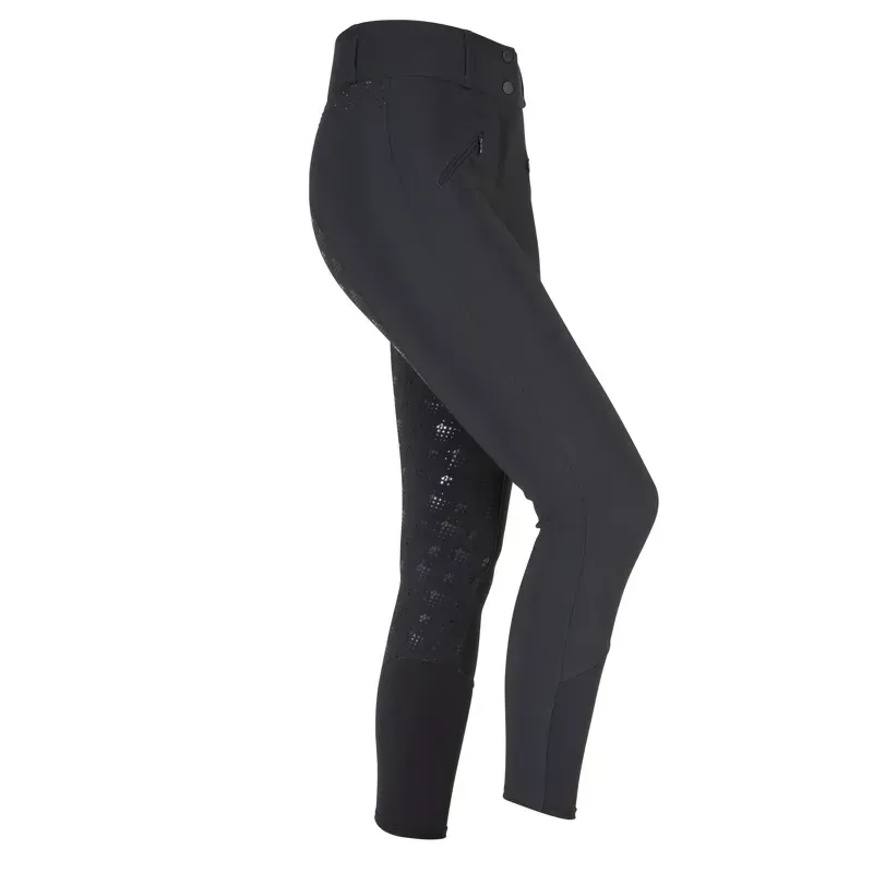 Aubrion Optima GX Women's Full Grip Breeches - Black