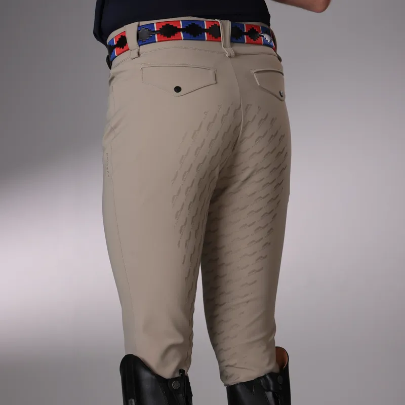 Aubrion Optima MX Men's Full Grip Breeches - Beige-4