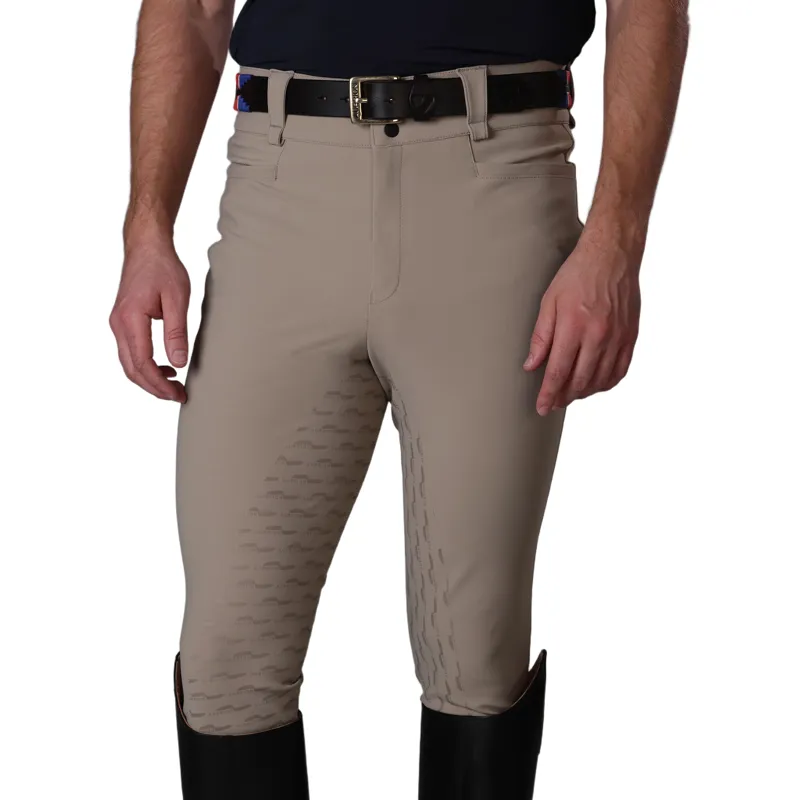 Aubrion Optima MX Men's Full Grip Breeches - Beige-2