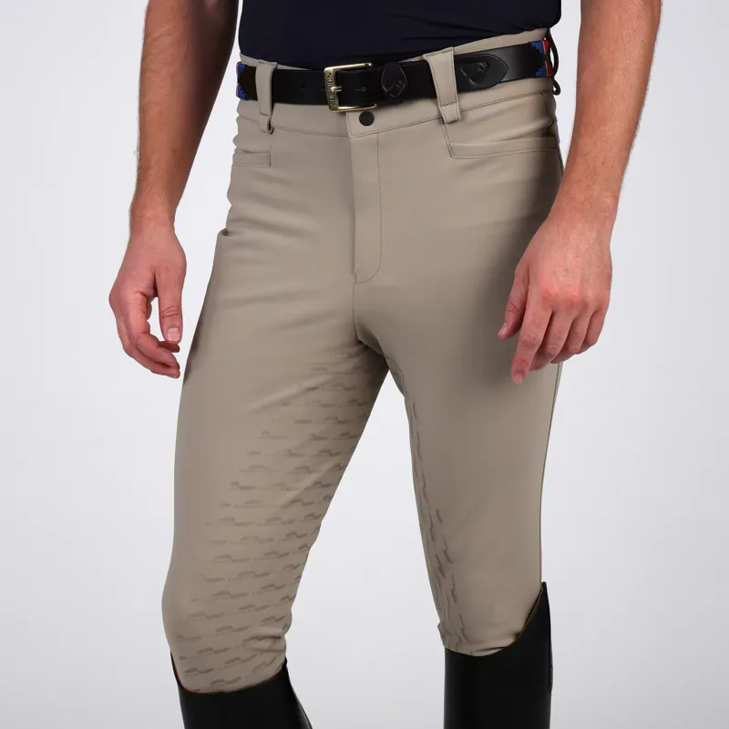 Aubrion Optima MX Men's Full Grip Breeches - Beige-3