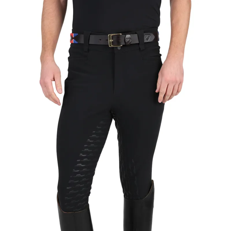 Aubrion Optima MX Men's Full Grip Breeches - Black-2