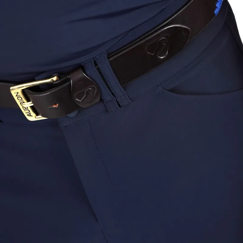 Aubrion Optima MX Knee Patch Men's Breeches - Navy-5