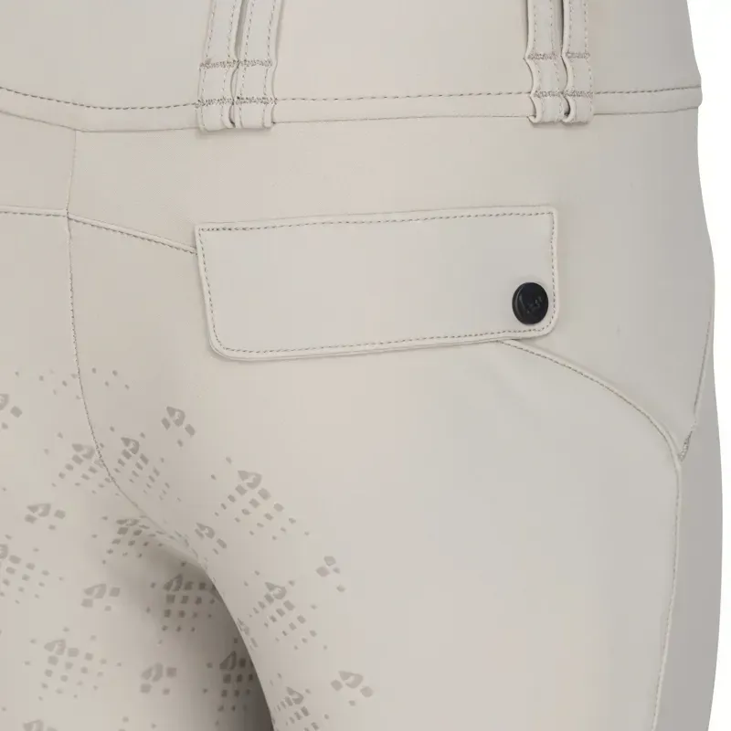 Aubrion Optima MX Young Rider Full Grip Competition Breeches-Beige-5