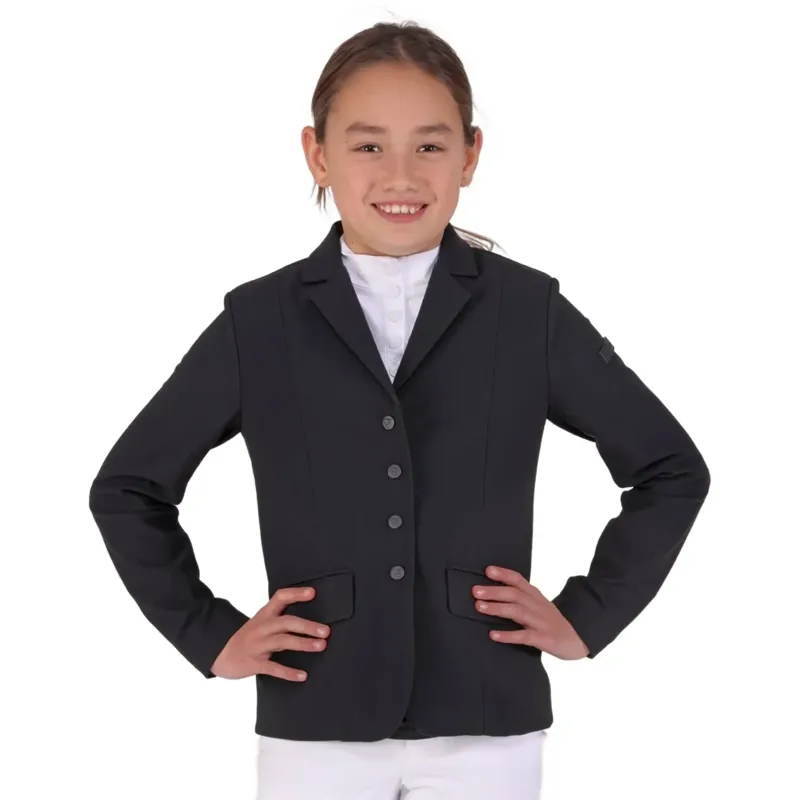 Aubrion Optima-MX Young Rider Show Coat - Black