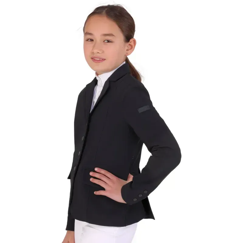 Aubrion Optima-MX Young Rider Show Coat - Black-2