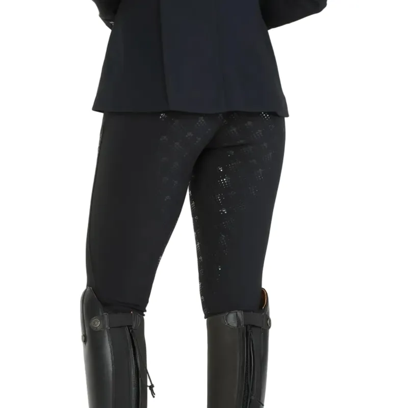 Aubrion Optima PX Women's Full Grip Breeches - Black-1