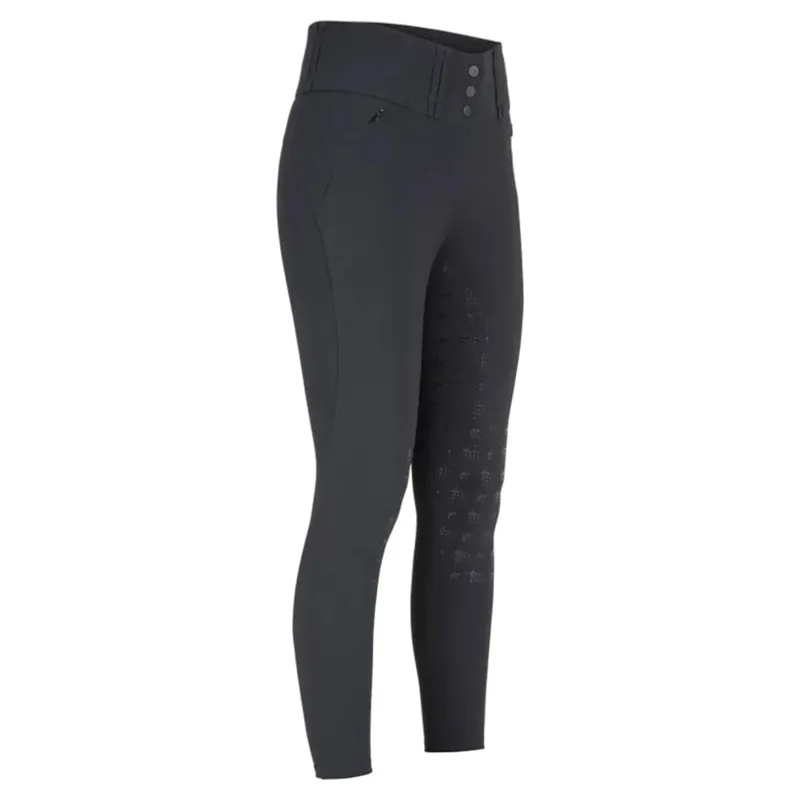 Aubrion Optima PX Women's Full Grip Breeches - Black-3