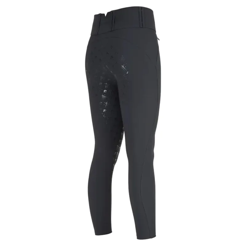 Aubrion Optima PX Women's Full Grip Breeches - Black-4