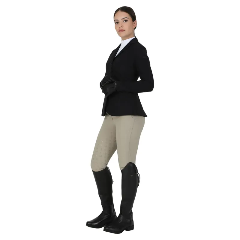 Aubrion Optima PX Women's Full Grip Competition Breeches - Beige-5