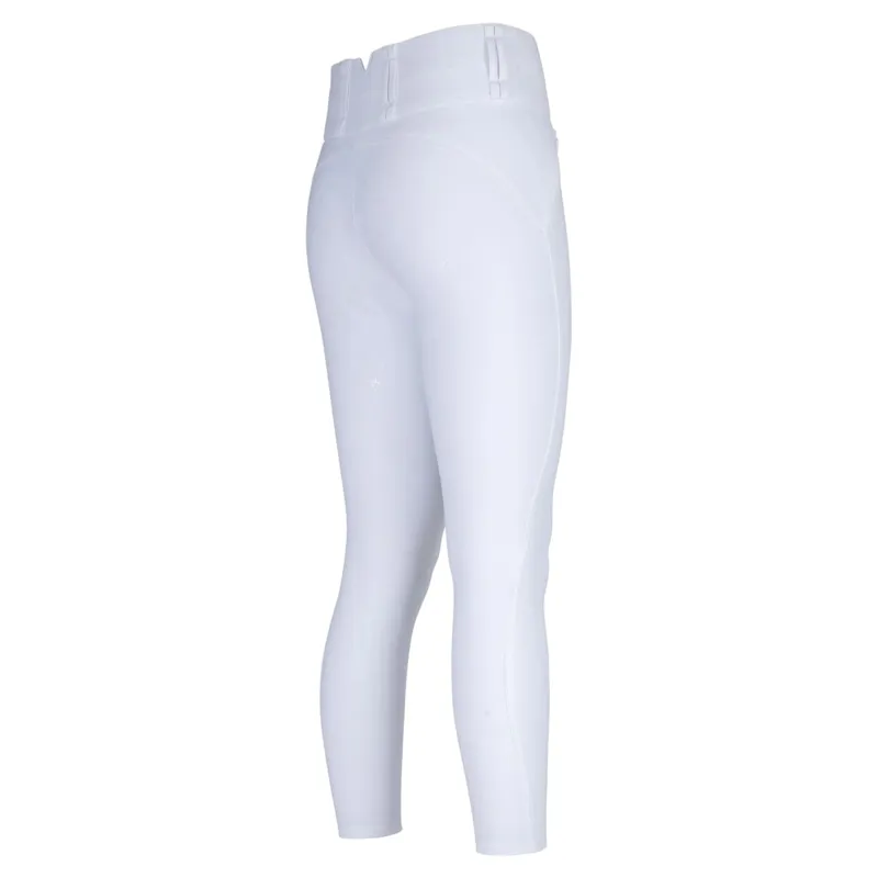 Aubrion Optima PX Women's Full Grip Competition Breeches - White-2