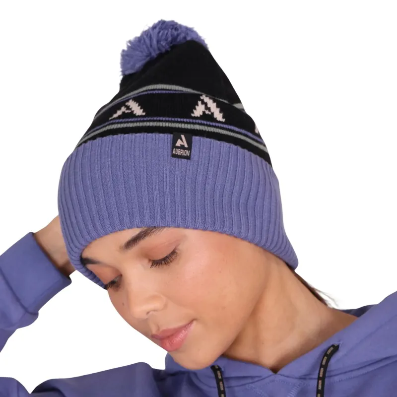 Aubrion React Pom Hat - Sky/Shadow