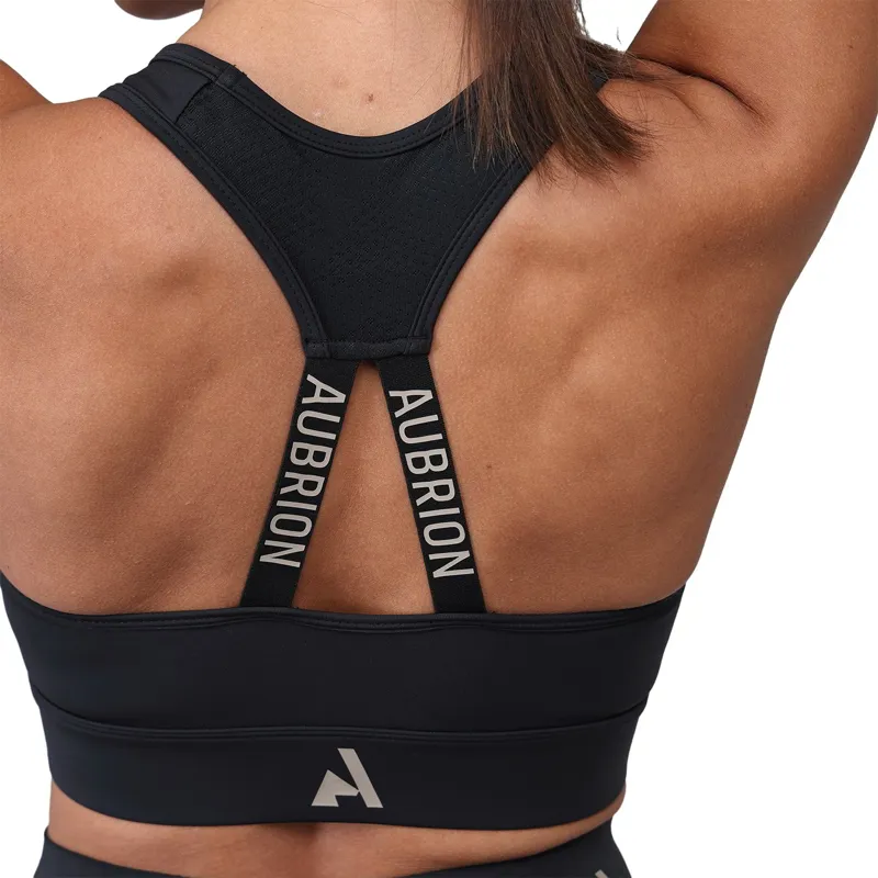 Aubrion React Womens Power Sports Bra - Shadow-8