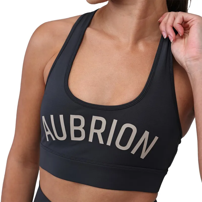 Aubrion React Womens Power Sports Bra - Shadow-7
