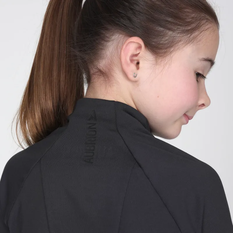 Aubrion React Junior Winter Base Layer - Charcoal-5