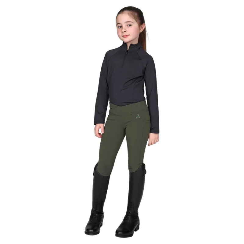 Aubrion React Junior Winter Base Layer - Charcoal-8