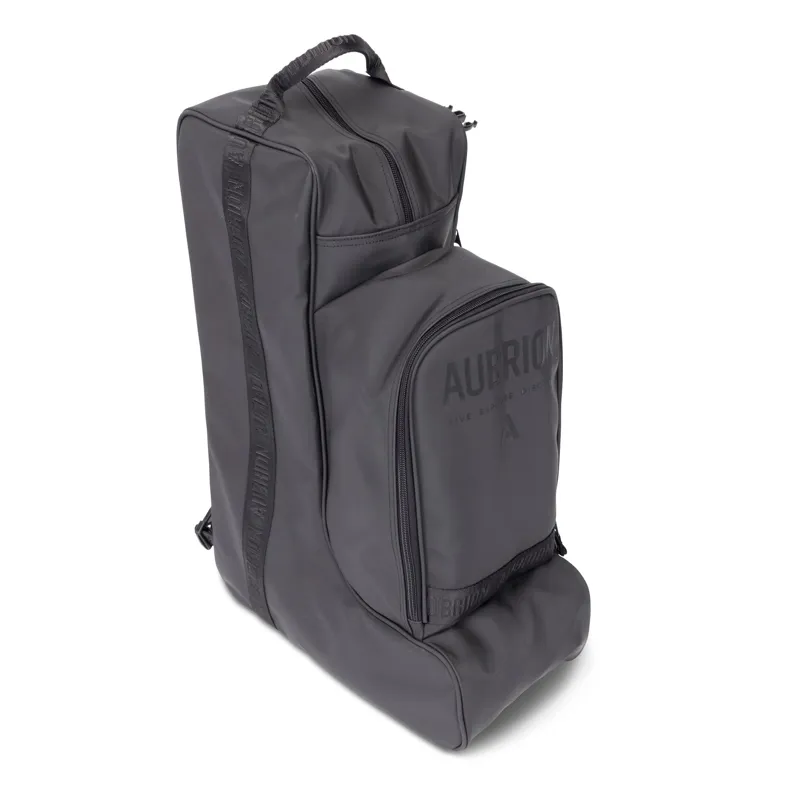 Aubrion React Helmet Whip and Boot Bag - Black