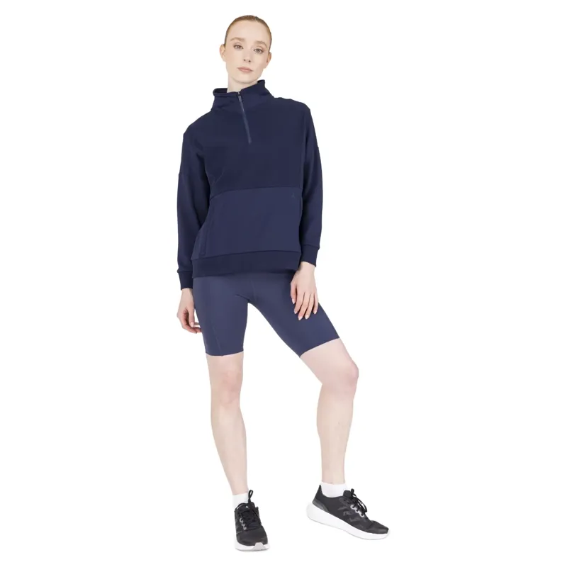 Aubrion React Non-Stop Womens Compression Shorts - Midnight-2