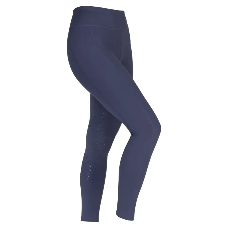 Aubrion React Non-Stop Knee Grip Women's Riding Tights - Midnight-1