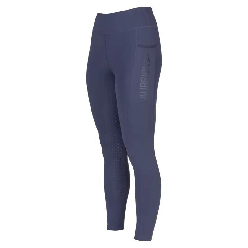 Aubrion React Non-Stop Knee Grip Women's Riding Tights - Midnight