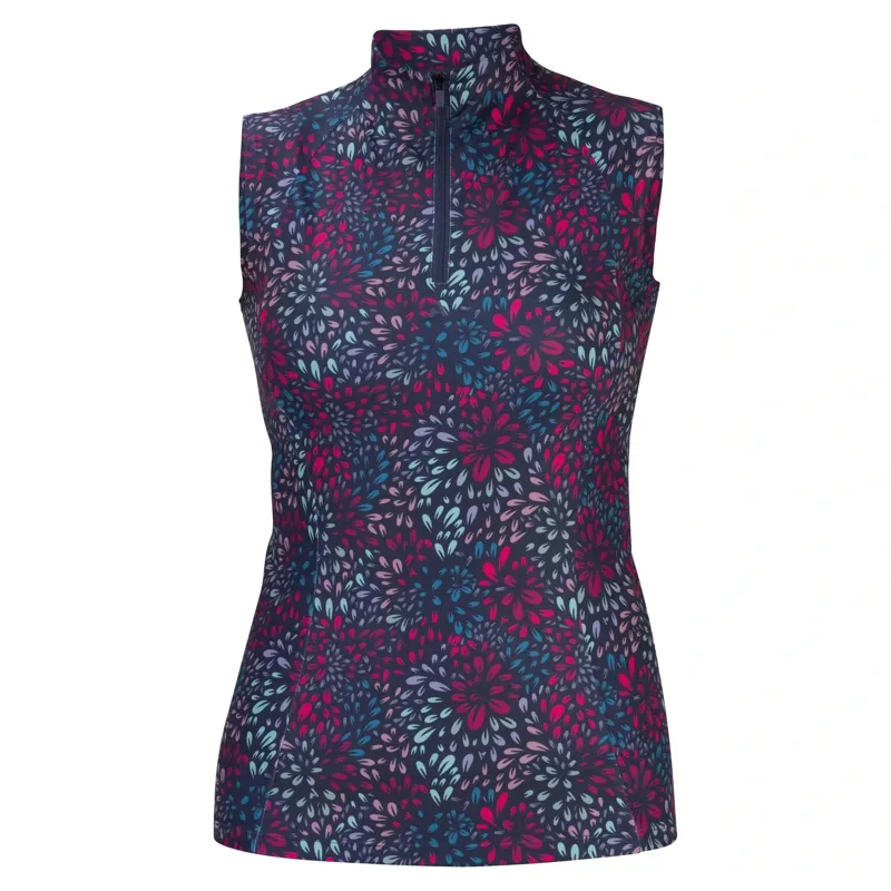 Aubrion React Women's Sleeveless Base Layer - Petal-1