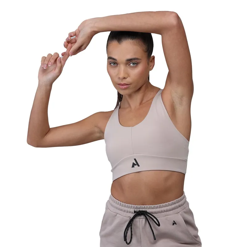 Aubrion React Women's Sculpt Sports Bra - Sand-3