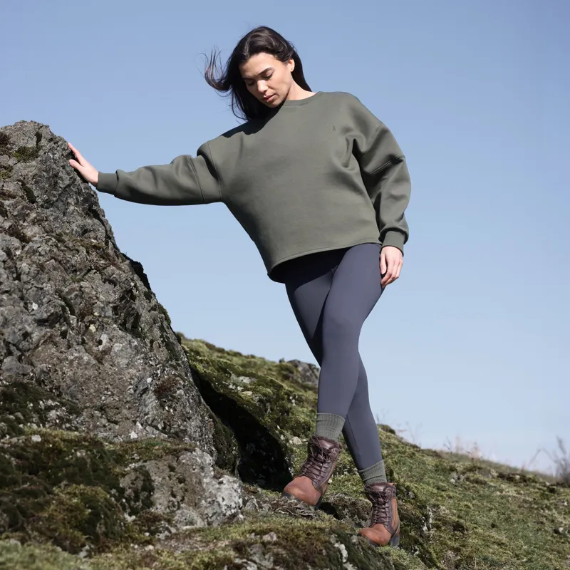 Aubrion React Sweatshirt in Khaki-8