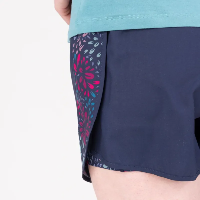 Aubrion React Women's Tech Shorts - Midnight Blue-8