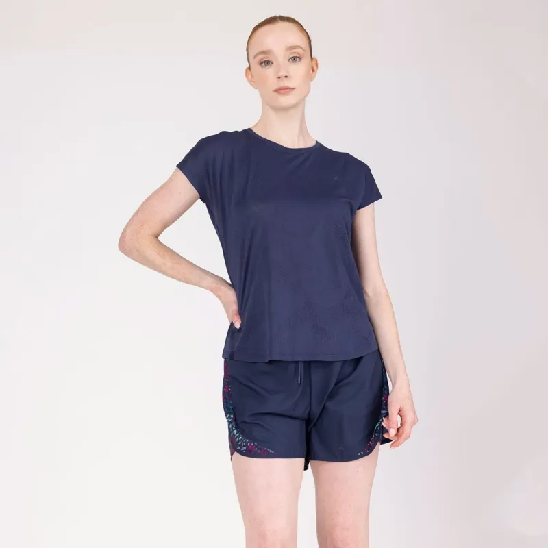 Aubrion React Women's Tech T-Shirt - Midnight Blue-1