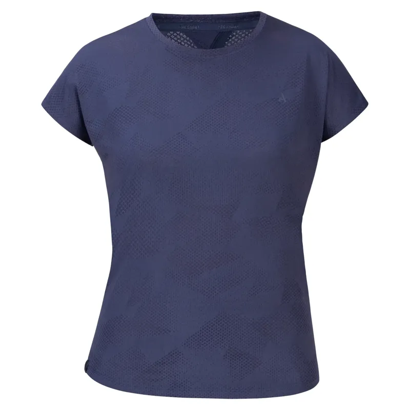 Aubrion React Women's Tech T-Shirt - Midnight Blue-2