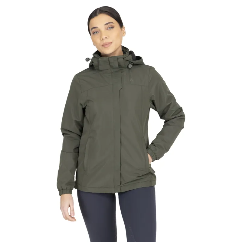 Aubrion React Thermal Womens Waterproof Coat - Khaki-1