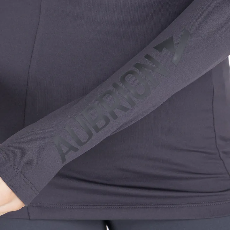 Aubrion React Women's Winter Long Sleeve Base Layer - Charcoal-9
