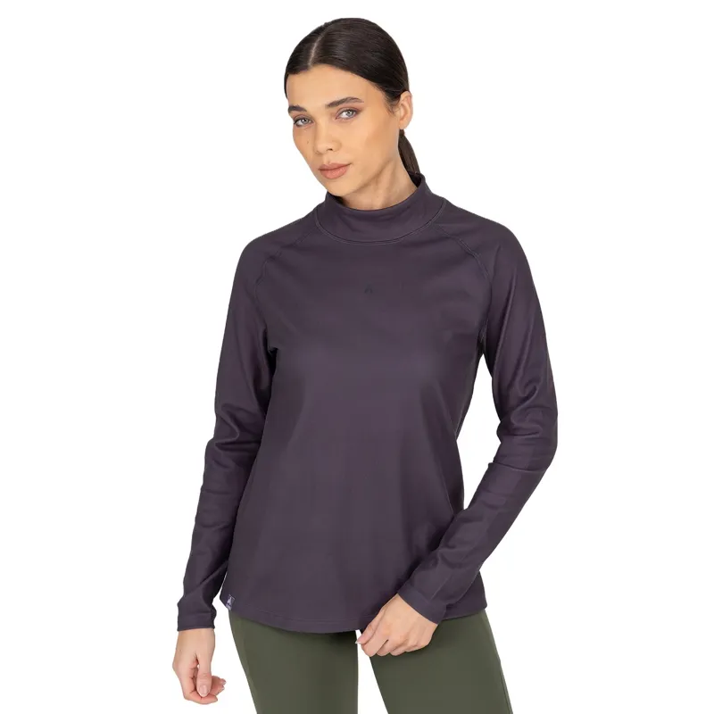 Aubrion React Relaxed Women's Base Layer - Charcoal-2