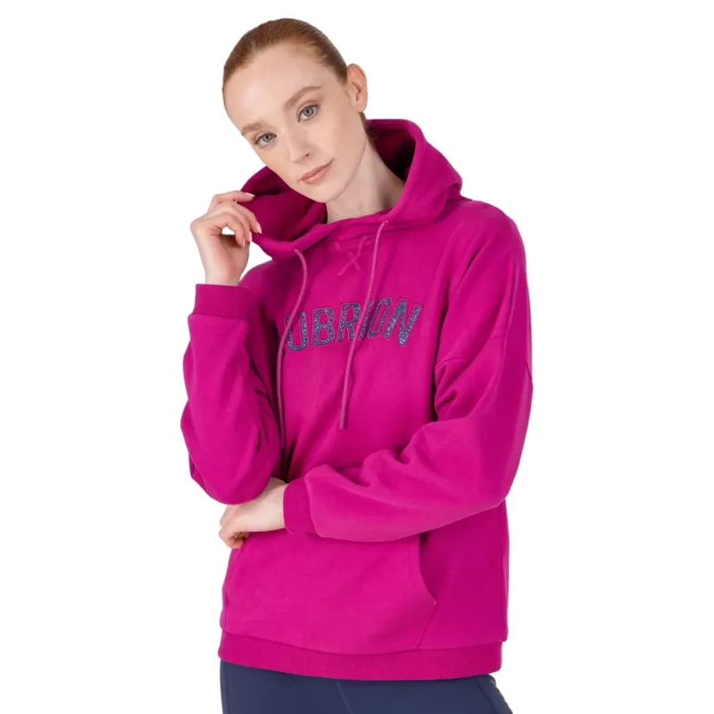 Aubrion React Women's Hoodie - Fuchsia-1