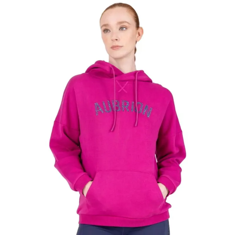 Aubrion React Women's Hoodie - Fuchsia-3