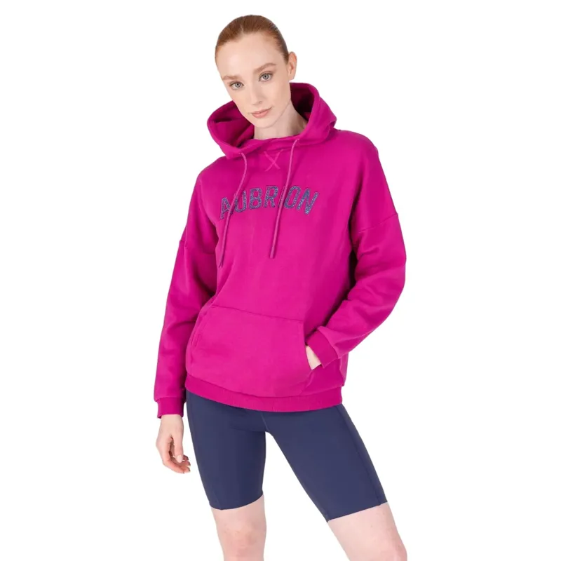 Aubrion React Women's Hoodie - Fuchsia-4