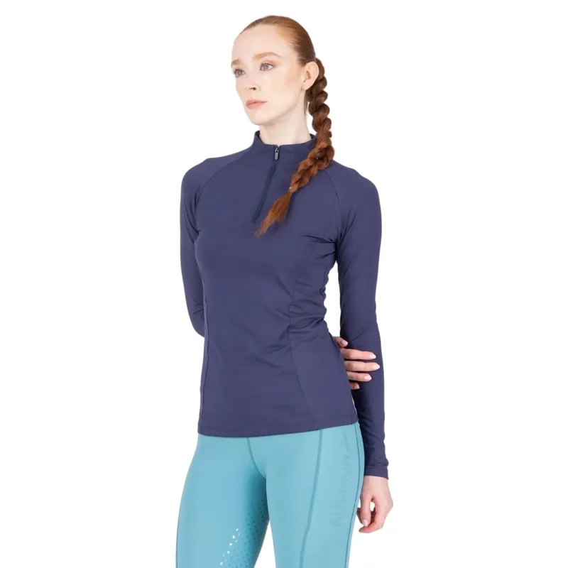 Aubrion React Women's Long Sleeve Base Layer - Midnight-2