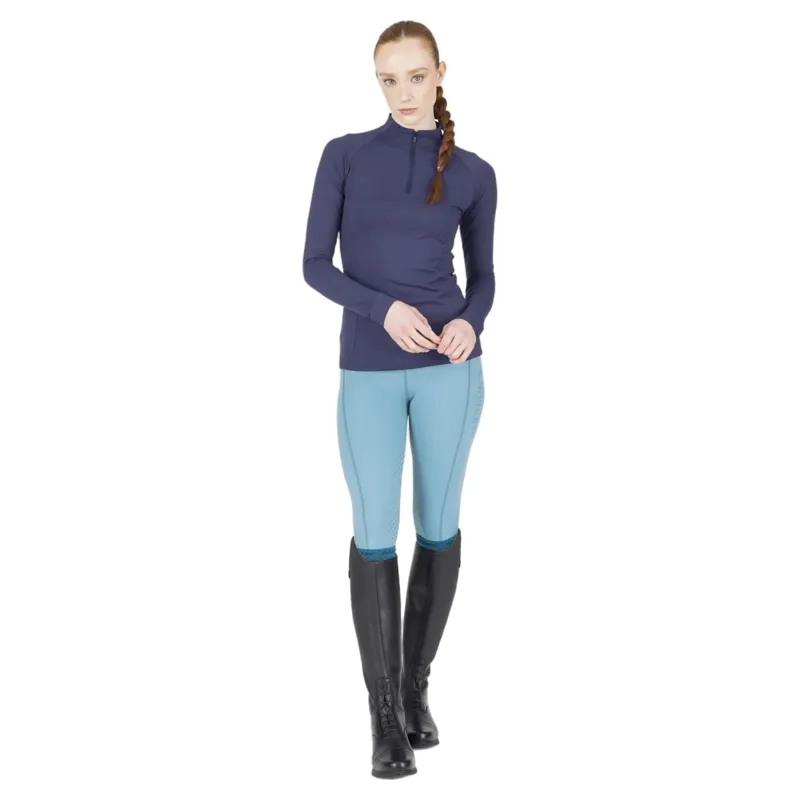 Aubrion React Women's Long Sleeve Base Layer - Midnight-4