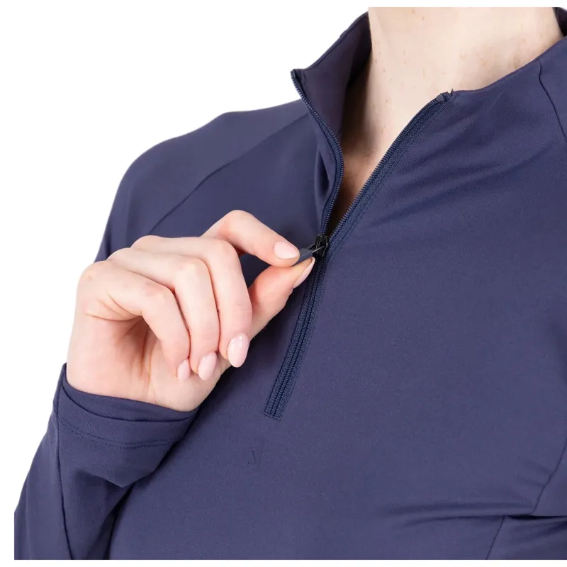 Aubrion React Women's Long Sleeve Base Layer - Midnight-5