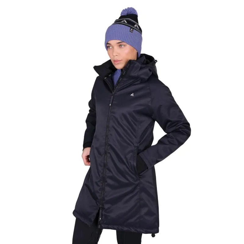 Aubrion React Women's Waterproof Mid Length Coat - Shadow