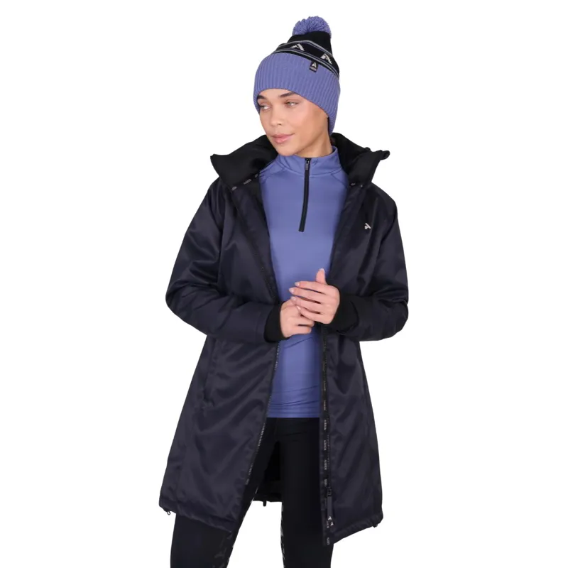 Aubrion React Women's Waterproof Mid Length Coat - Shadow-2