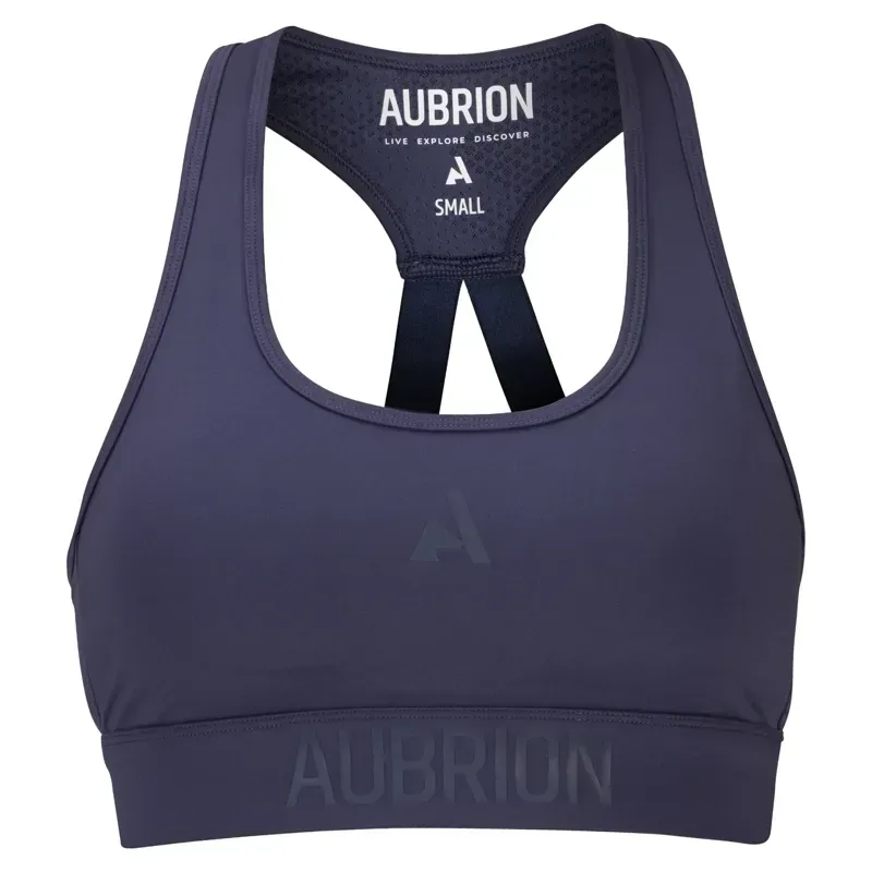 Aubrion React Women's Power Sports Bra - Midnight