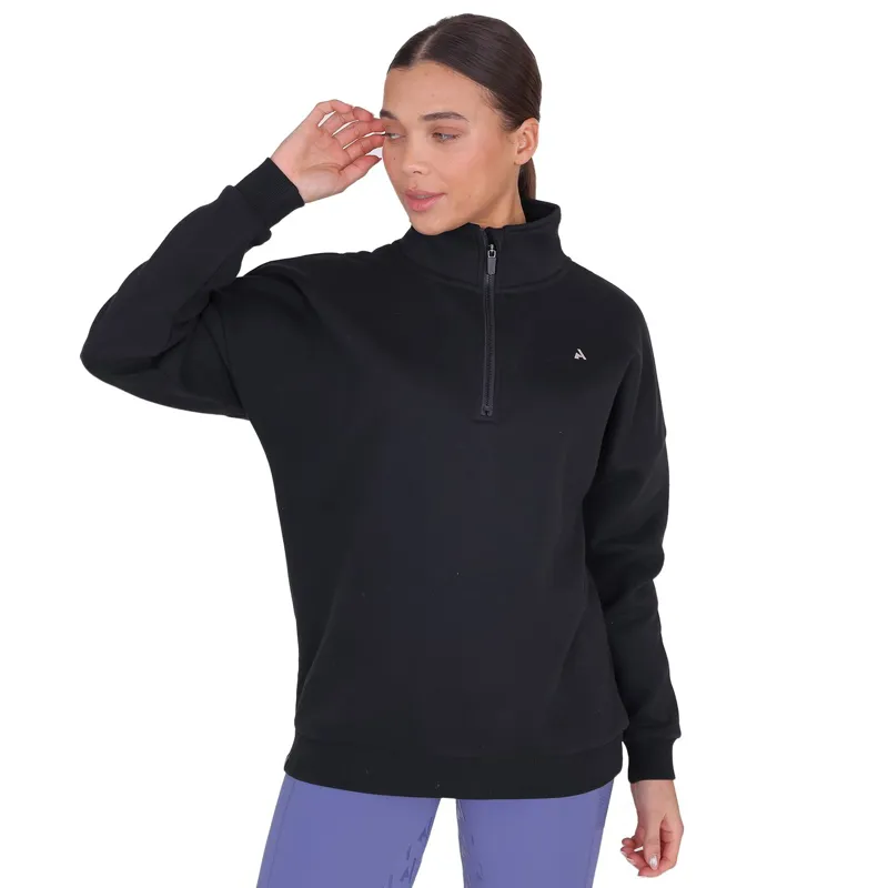Aubrion React Women's 1/4 Zip Sweatshirt - Shadow