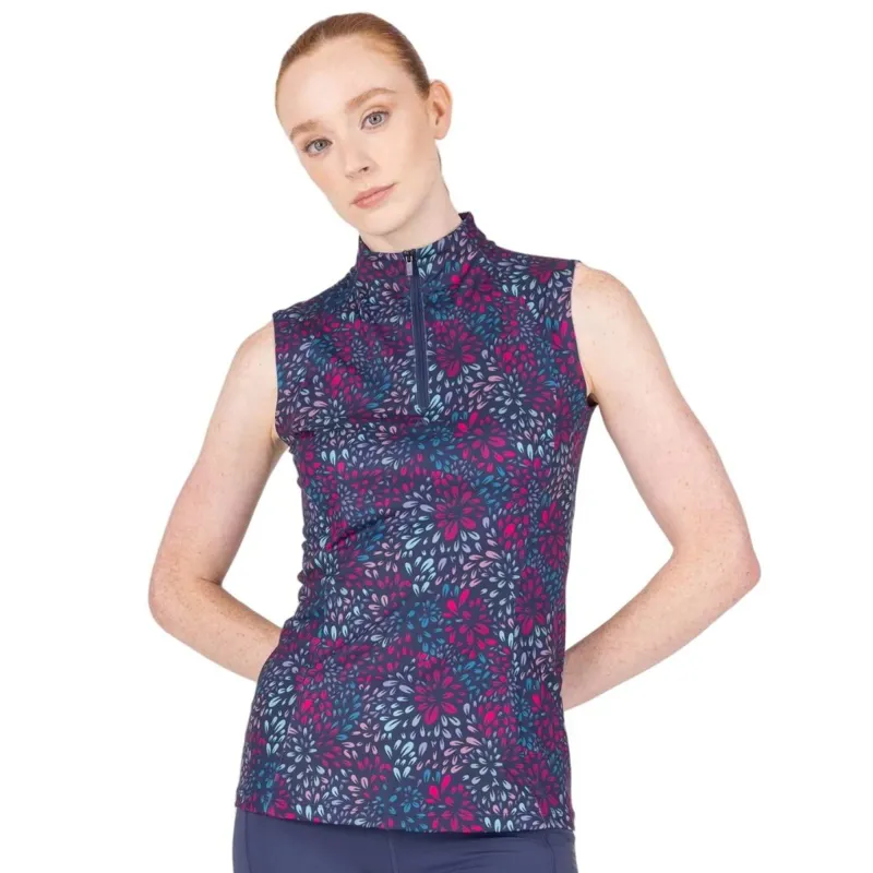 Aubrion React Women's Sleeveless Base Layer - Petal