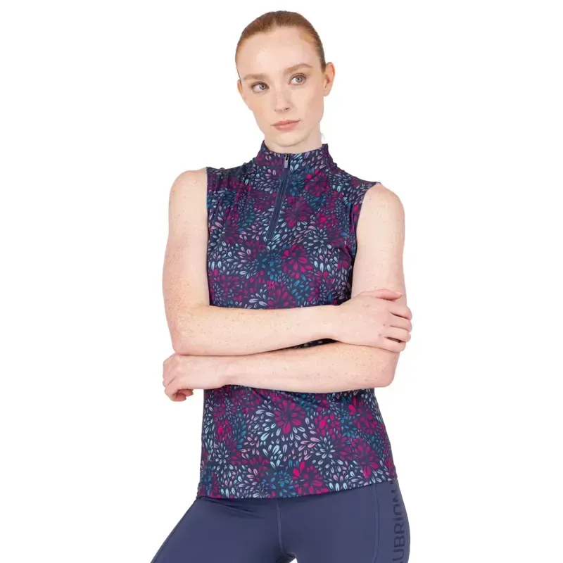 Aubrion React Women's Sleeveless Base Layer - Petal-2