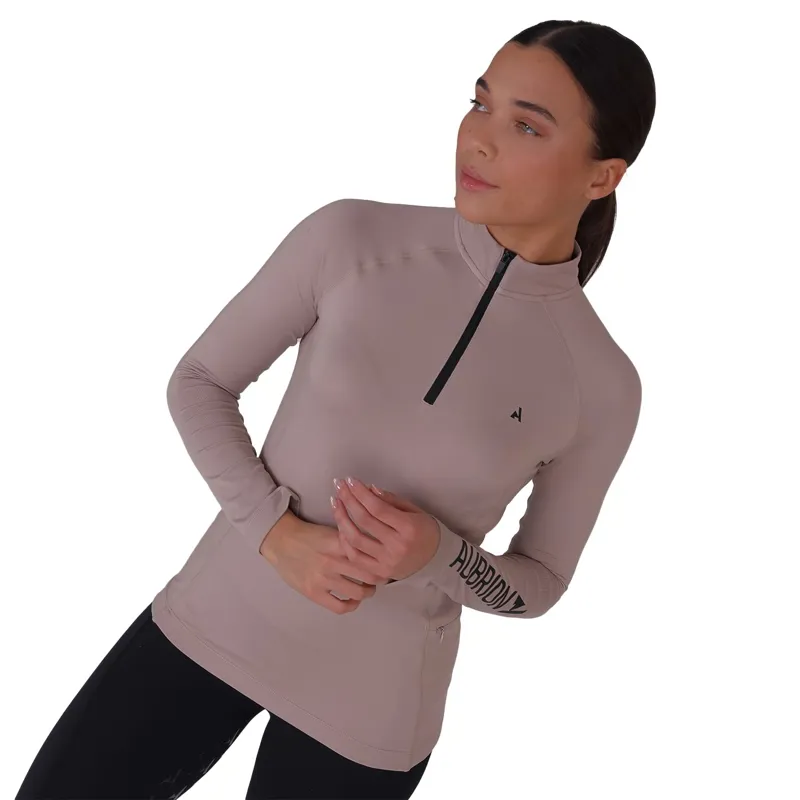 Aubrion React Women's Winter Long Sleeve Baselayer - Sand-6