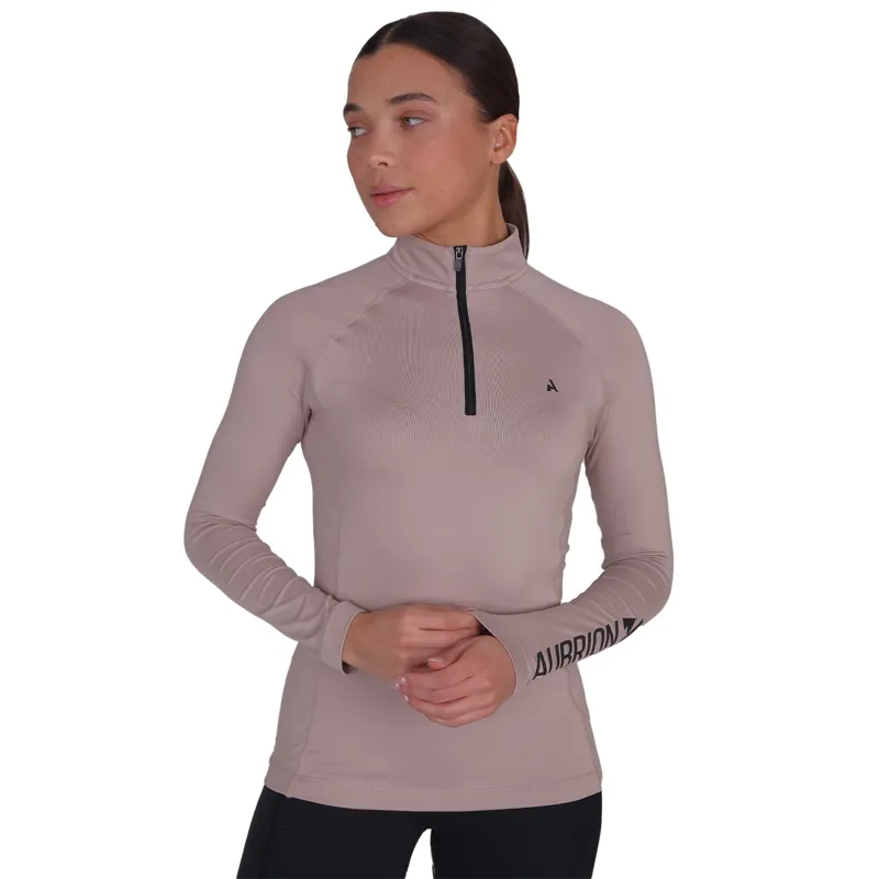 Aubrion React Women's Winter Long Sleeve Baselayer - Sand-4