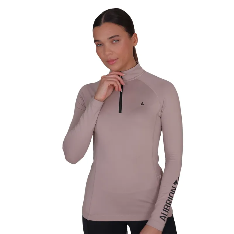 Aubrion React Women's Winter Long Sleeve Baselayer - Sand