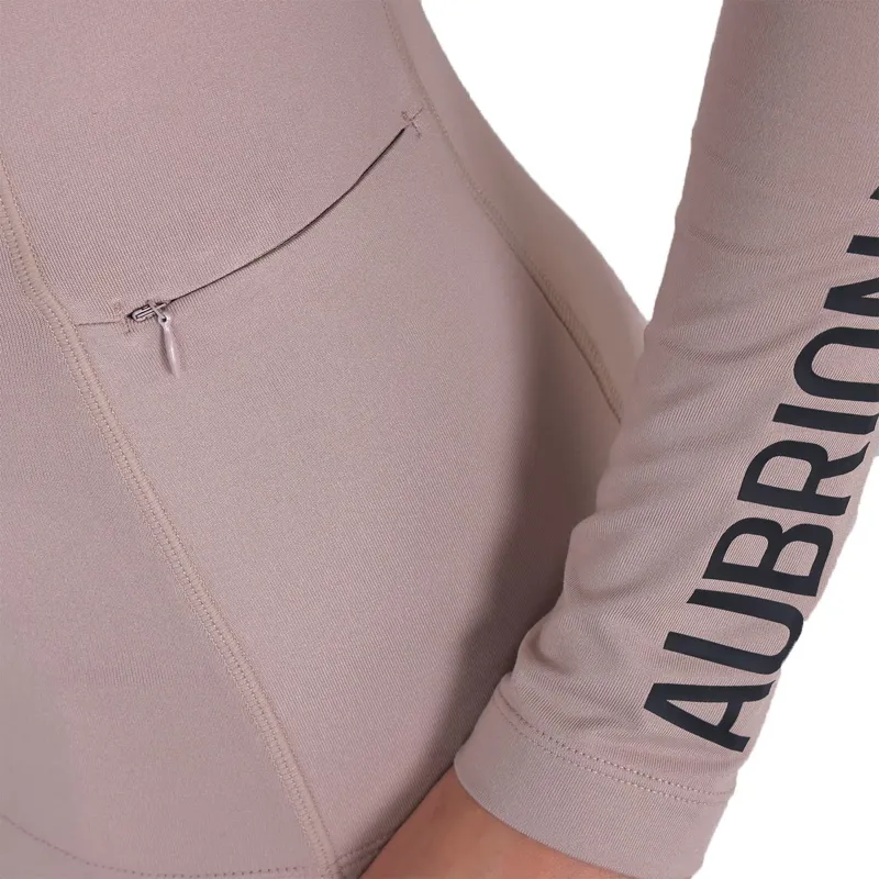 Aubrion React Women's Winter Long Sleeve Baselayer - Sand-8