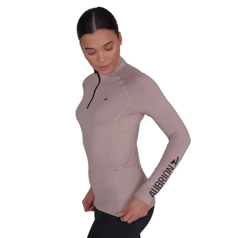 Aubrion React Women's Winter Long Sleeve Baselayer - Sand-5